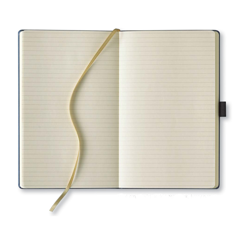 Записная книга IVORY в линейку 13х21 SIRIO синий