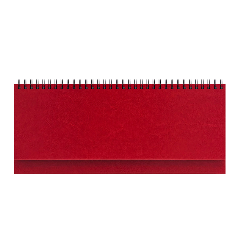 Планинг датир. 29,8х10,5 см NEBRASCA красный бел. бумага