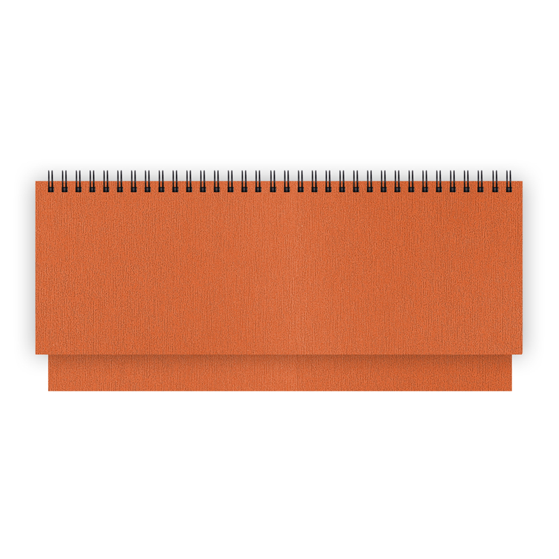 Планинг датированный V48 29,8х10,5 см  GRAFFIO оранжевый без среза